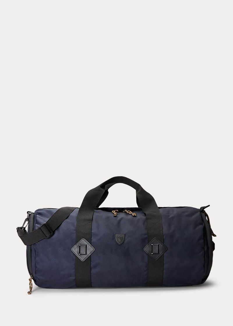 Bolso Polo Ralph Lauren Hombre Lona Duffel Chile Azul Marino UMWIY-6238